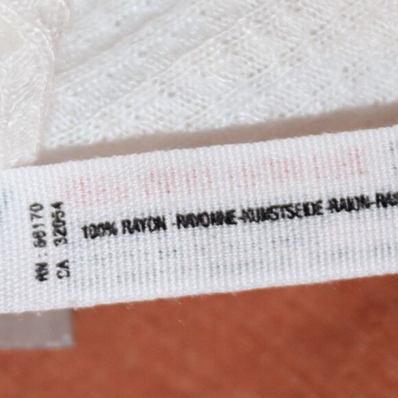 Free People White long sleeve Top Women Size XS - Picture 7 of 10